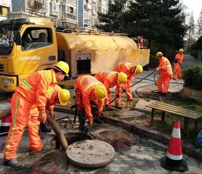 裕安市政管道清淤